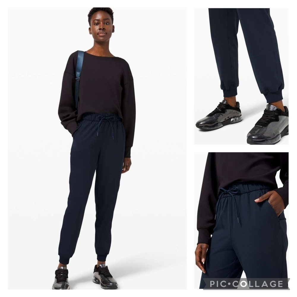 Lululemon Keep Moving Jogger pants True Navy Women’s size 6